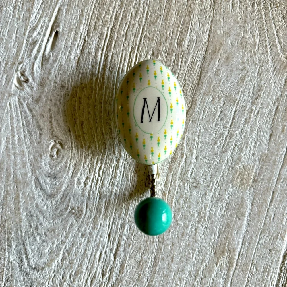 New🌟Anthropologie-Whimsy Monogram Hook-M